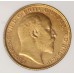 AUSTRALIA 1903 . HALF 1/2  SOVEREIGN . SYDNEY . GOLD . SLABBED
